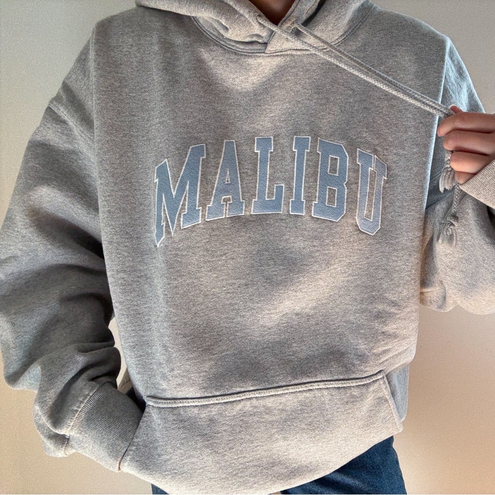 Brandy Melville Christy Malibu Hoodie - Picture 3 of 4